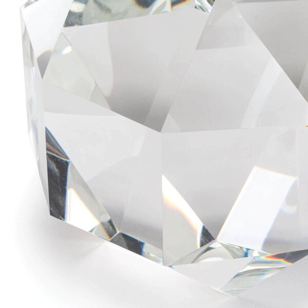 Crystal Octahedron Small